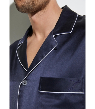 Pidžama ar garām biksēm ZIMMERLI SILK NIGHTWEAR