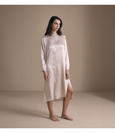 Naktskrekls ar garām piedurknēm FRETTE COSTALINE L