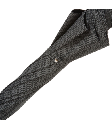 Lietussargs PASOTTI MINI CHEVRON manuāli atverams ar ādas rokturi