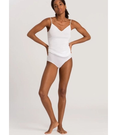 Tops HANRO COTTON SEAMLESS L, spaghetti strap