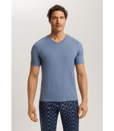 Krekls ar īsām piedurknēm HANRO LIVING SHIRTS M V-neck